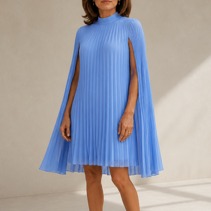 Paulette | Cape Sleeve Dress That Moves As Beautifully As You Do