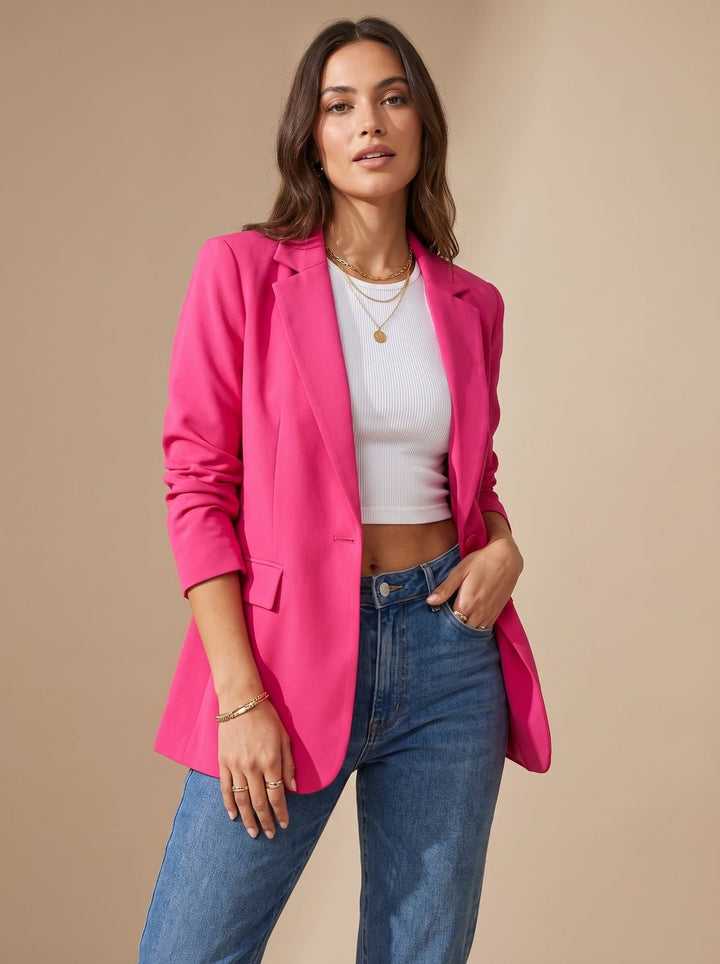 Veronica | Tailored Single-Button Blazer