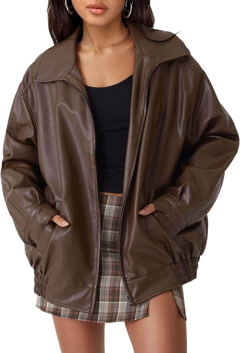Nicola | Relaxed Zip-Up Bomber Jacket